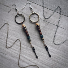 Load image into Gallery viewer, Western Boho Gold Arrow Earrings
