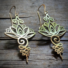 Load image into Gallery viewer, Zen Lotus Earrings
