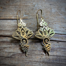 Load image into Gallery viewer, Zen Lotus Earrings
